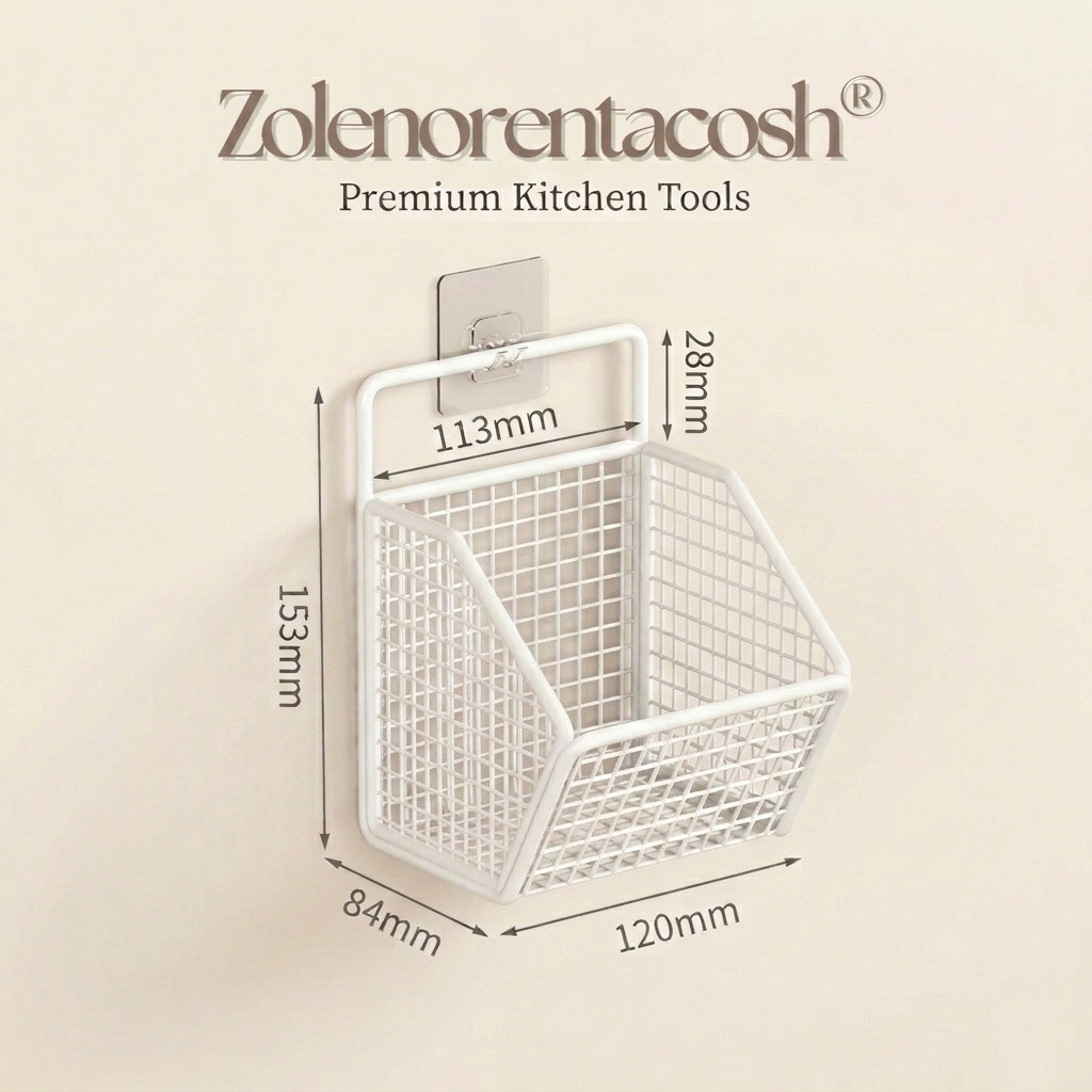 Zolenorentacosh® Ventilated Kitchen Hanging Organizer – Tool-Free Installation